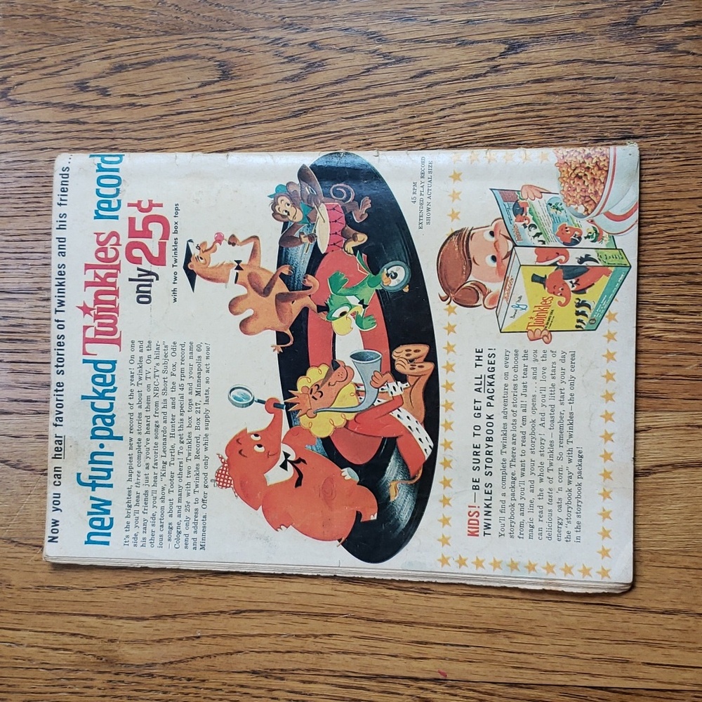 Vintage 60s Tom And Jerry Vol. 1 No. 202 Dell Comics Comic Book - Picture 15 of 15
